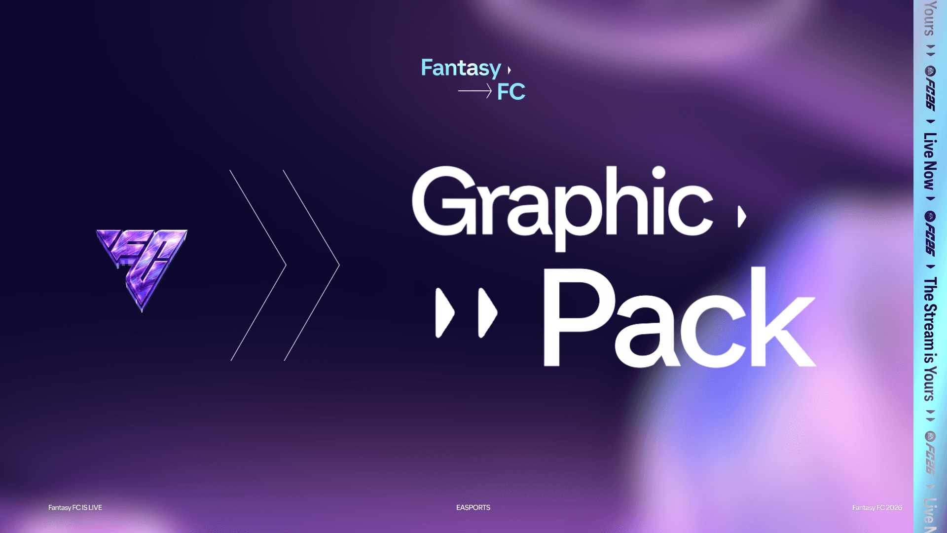 FC26 FANTASY FC - Graphic Pack (4K PNG Backgrounds, Brushes & Pro Thumbnail Assets)