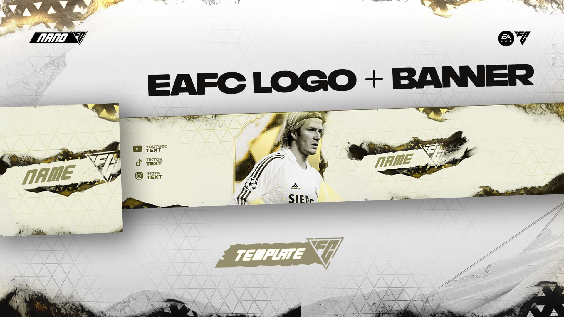 ICON EDITION - EAFC 24 BANNER & LOGO - TEMPLATE, image 1