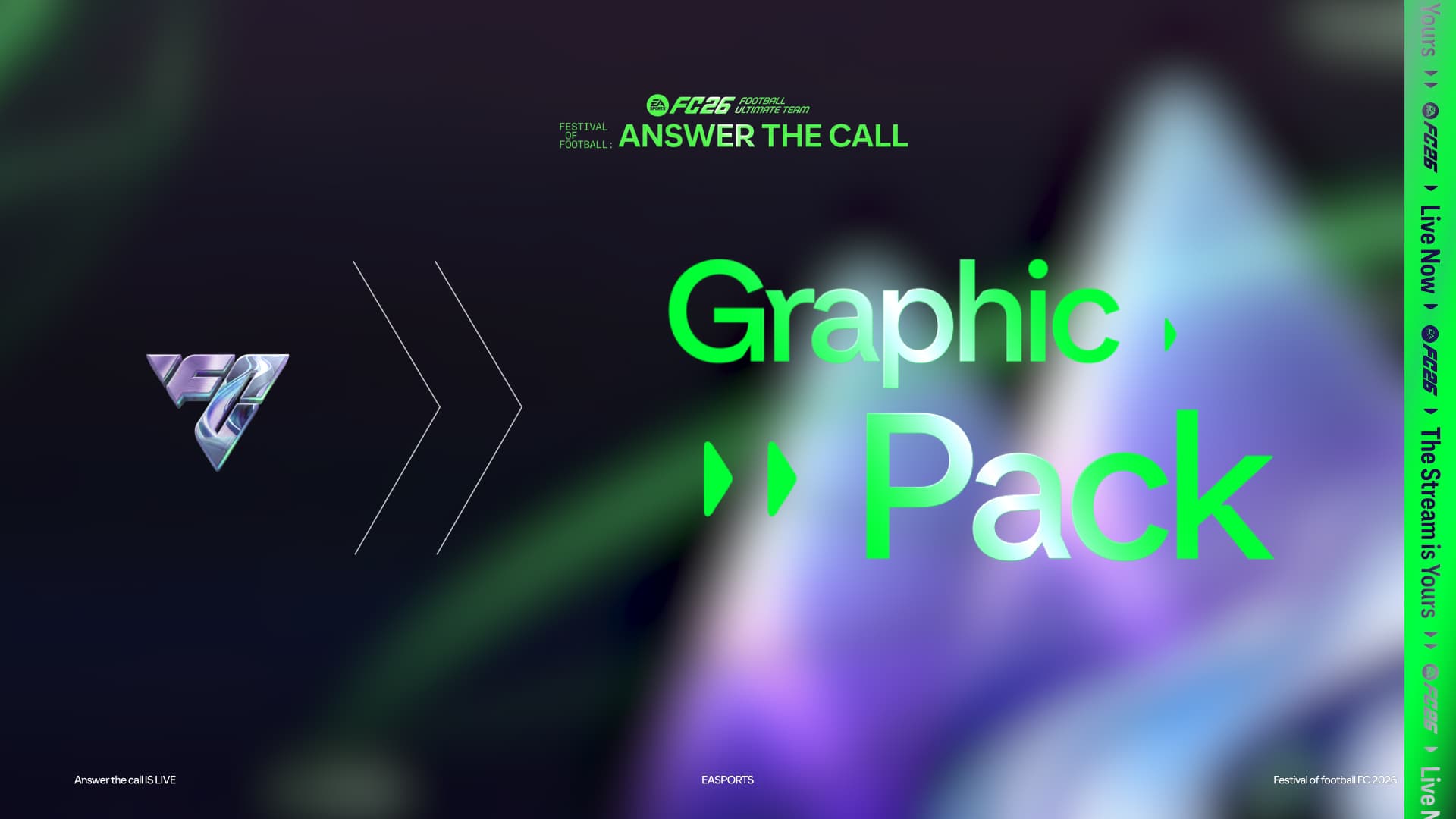 FC26 Answer the Call - Graphic Pack (4K Backgrounds, Brushes & Thumbnail Assets)