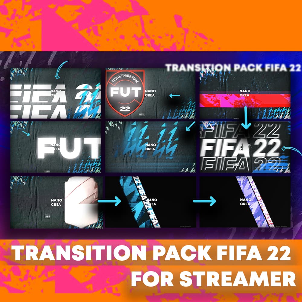 TRANSITION PACK FIFA 22 | use for Stream, imagen 1