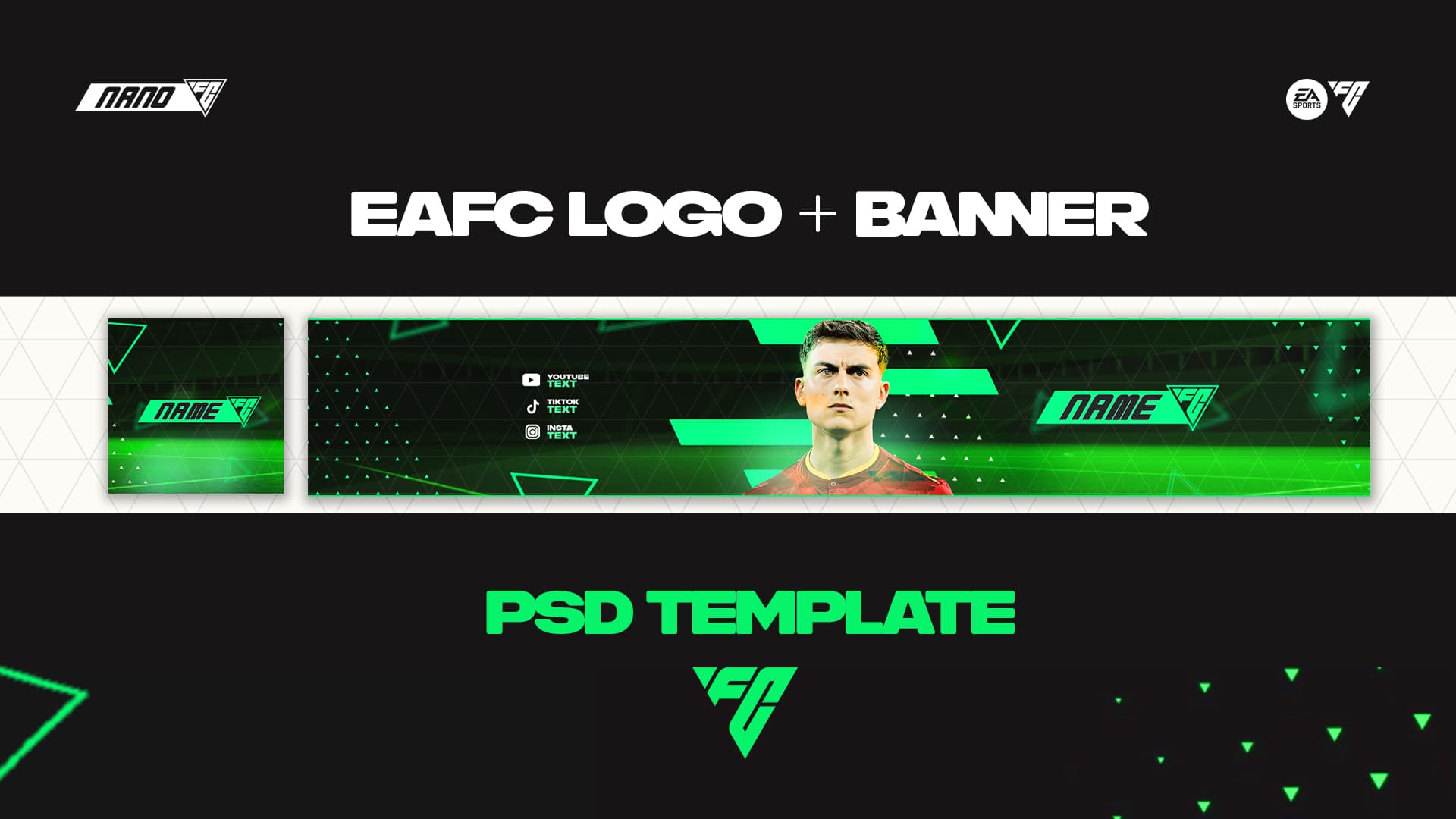 EAFC 24 BANNER & LOGO - TEMPLATE (2), Bild 1