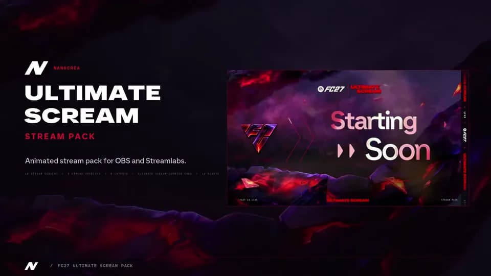 FC27 Ultimate Scream Stream Pack