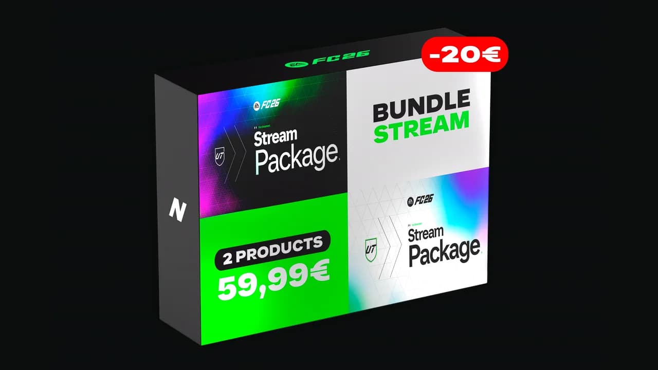FC26 Dual Stream Pack - Premium (Dark) White Edition