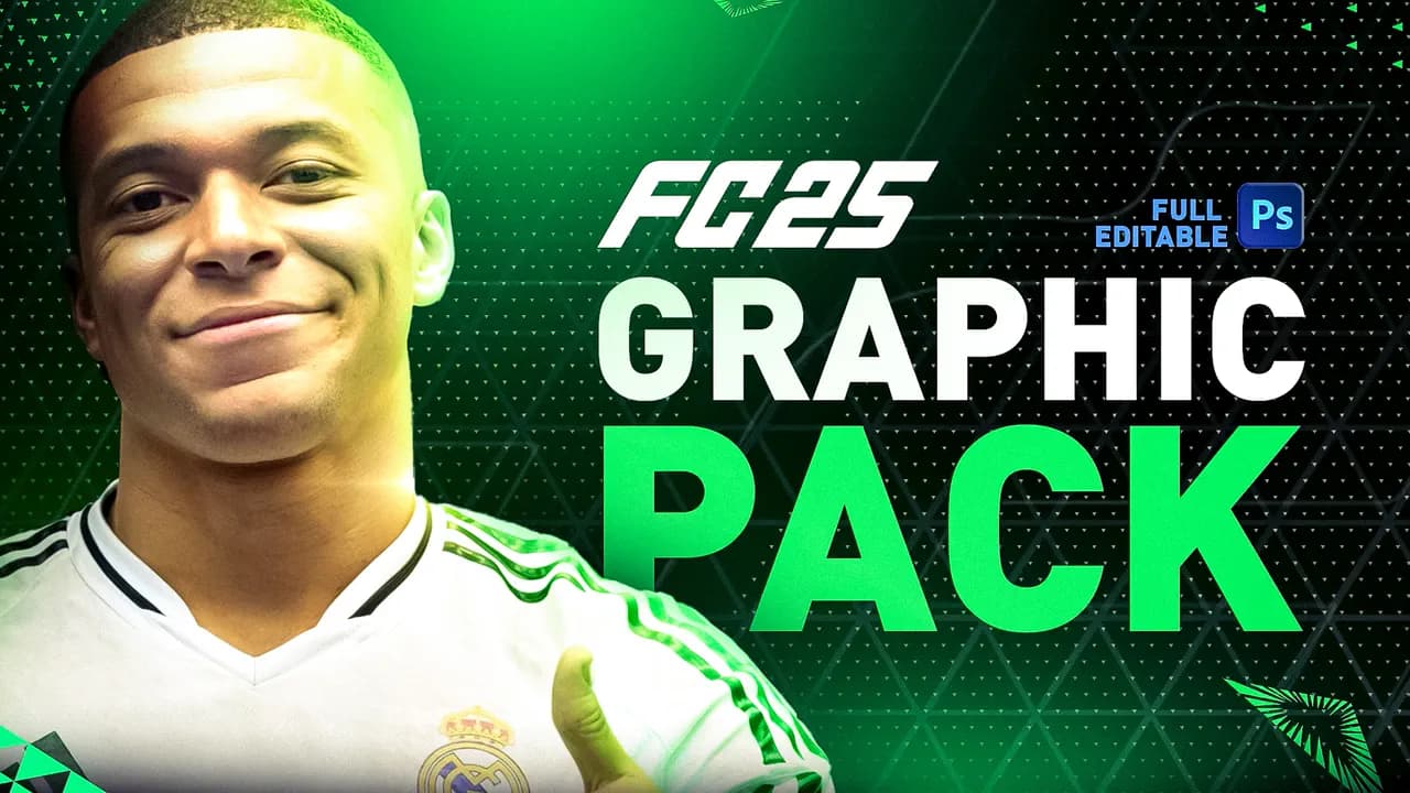 FC25 GRAPHIC PACK TEMPLATE (+7000 items, psd...)