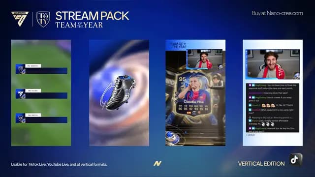 FC26 TOTY - Vertical Stream Pack (TikTok & Shorts Edition)