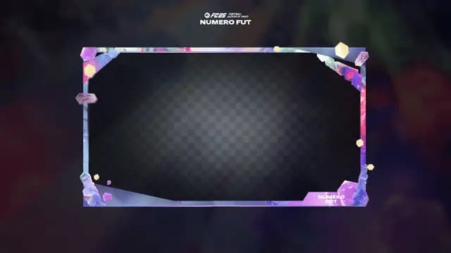 FC25 OVERLAY WEBCAM NUMERO FUT EDITION