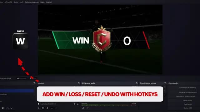 FC Weekend League Interactive Scoreboard - Automatische Win/Loss-teller voor streamers (OBS)