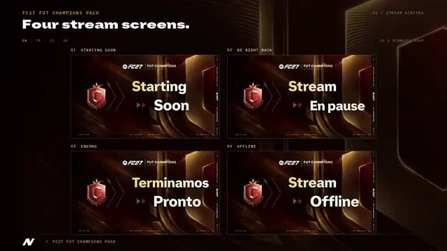FC27 FUT Champions Stream Pack