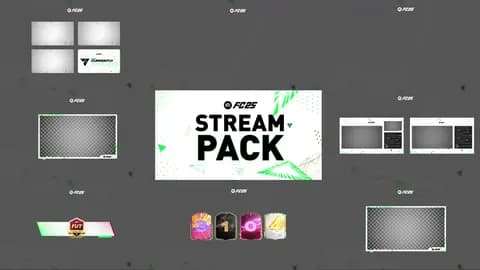 FC25 STREAM PACK PRENIUM WHITE EDITION [ANIMATED]