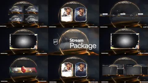 FC26 Thunderstruck - Animated Stream Pack (OBS)