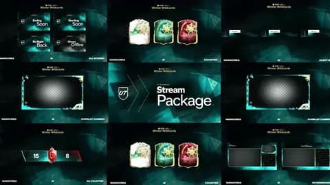 FC26 Winter Wildcards - Animated Stream Pack (OBS)