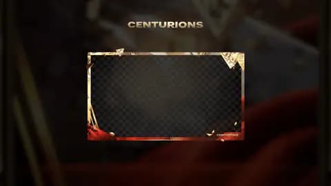 FC25 OVERLAY WEBCAM CENTURIONS EDITION [ANIMATED]
