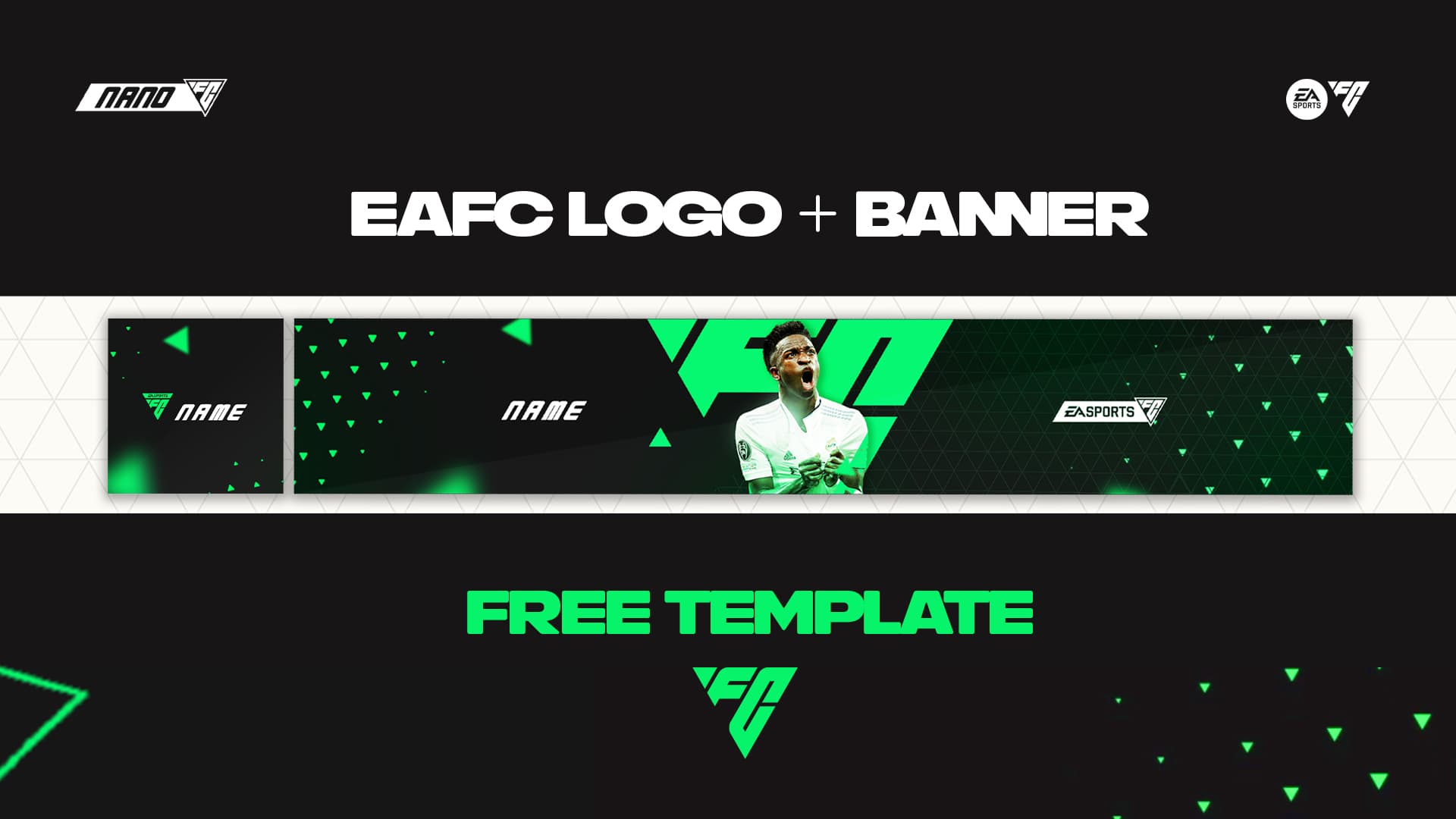 (FREE) EAFC 24 BANNER & LOGO - TEMPLATE