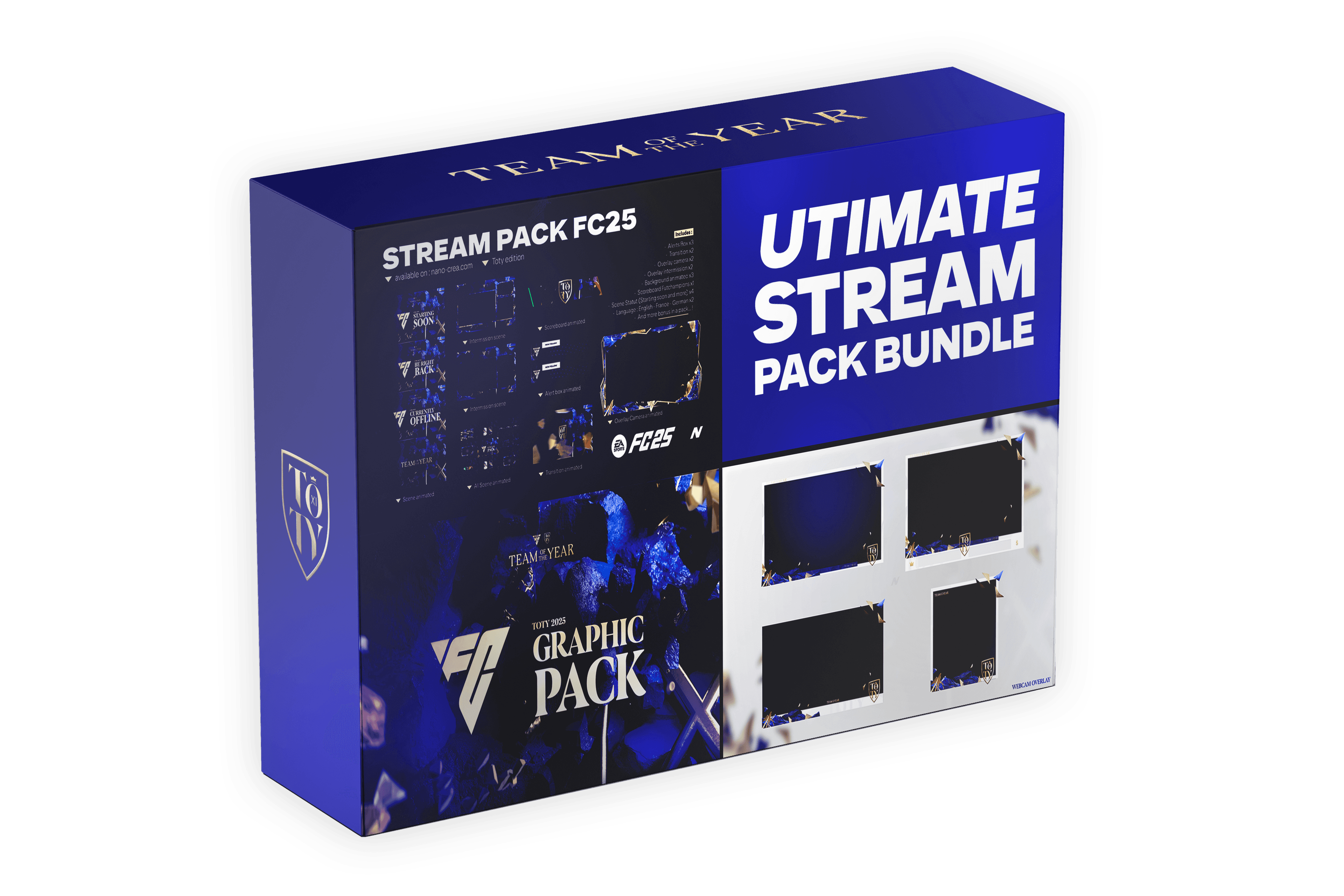 BUNDLE FC25 TOTY STREAM PACK ULTIMATE, image 1
