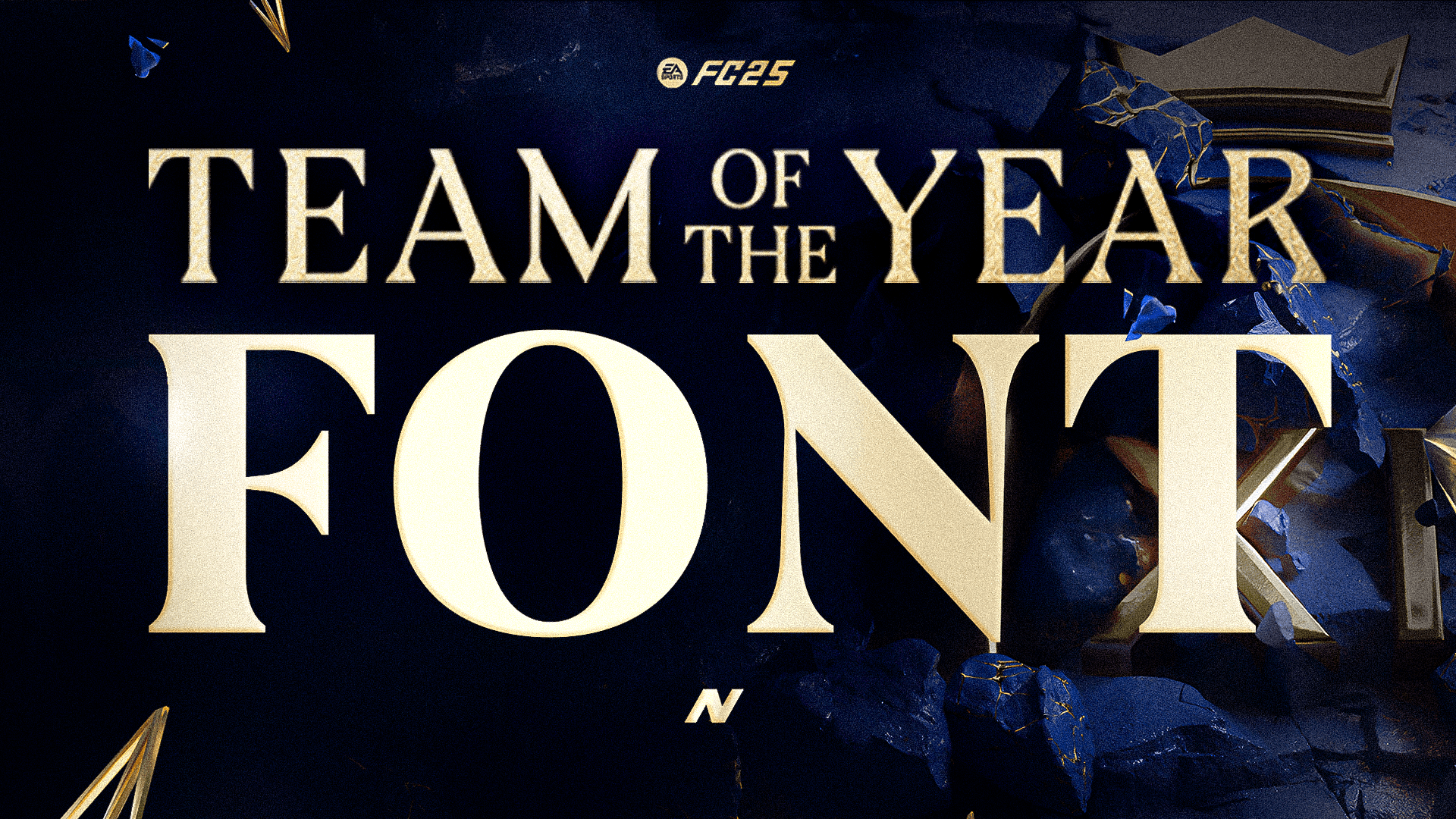 FREE FONT PACK FC25 TOTY EDITION (.TXT & .PSD)