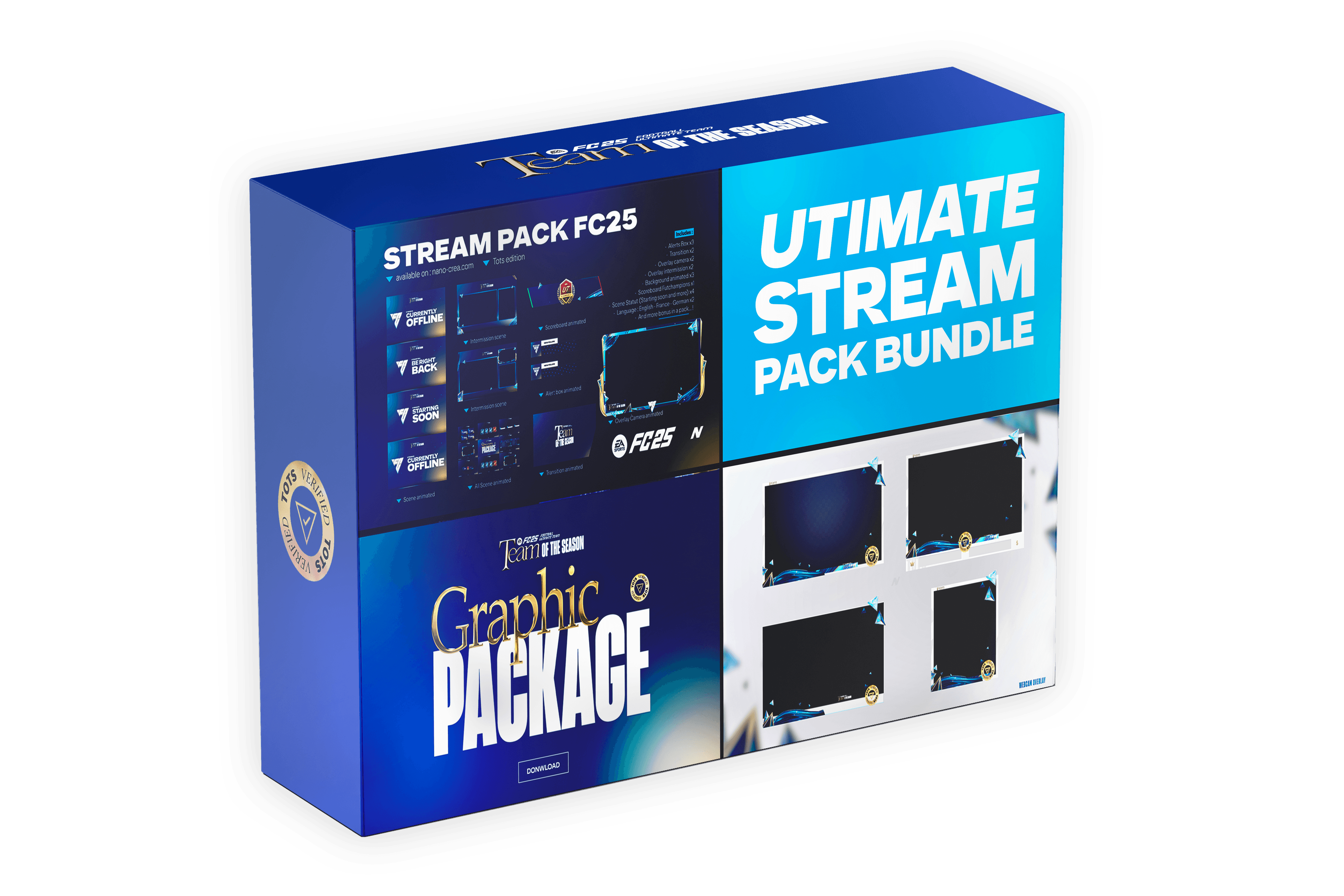 BUNDLE FC25 TOTS STREAM PACK ULTIMATE, image 1