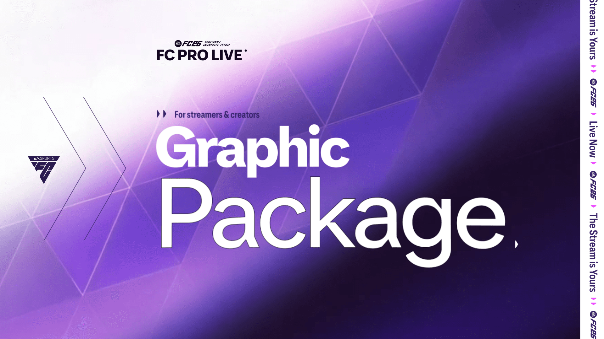 FC PRO LIVE - Graphic Pack (2D Overlays & Assets for FC26)