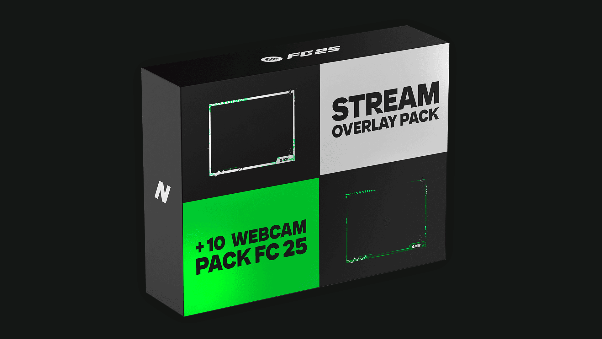 BUNDLE FC25 OVERLAY WEBCAM PRENIUM PACK