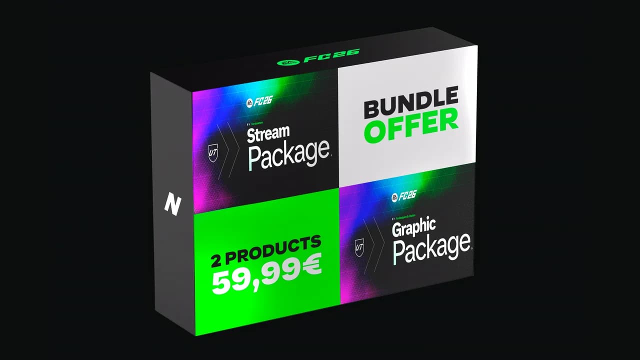 FC26 BUNDLE - Stream Pack Premium Graphic Pack (Save 20€)