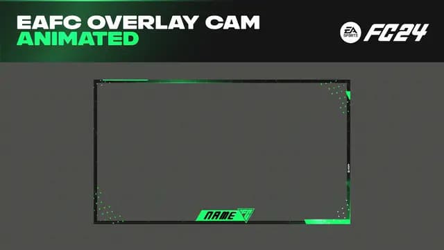 EAFC 24 OVERLAY CAM ANIMATED TEMPLATE (AE)