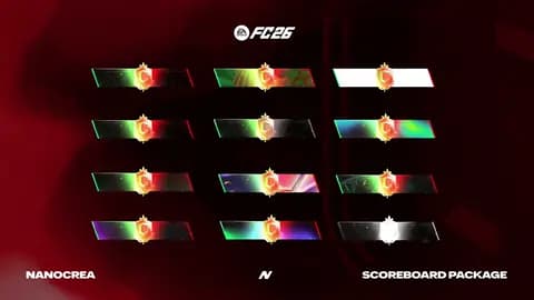 FC26 - Weekend League Counter Pack (12+ Animated Scoreboards)
