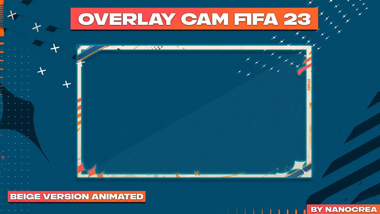 FIFA 23 OVERLAY CAMERA ANIMATED BEIGE EDITION, image 1