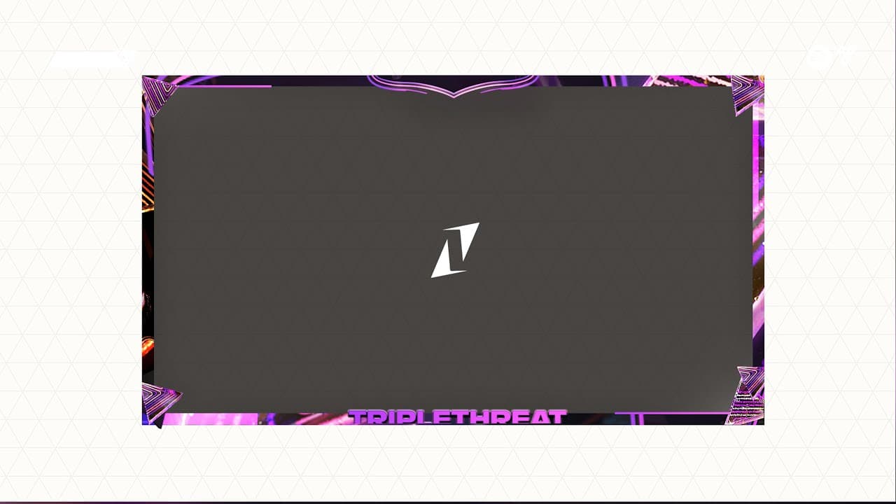 EAFC OVERLAY CAMERA TRIPLETHREAT PROMO TEMPLATE, image 1