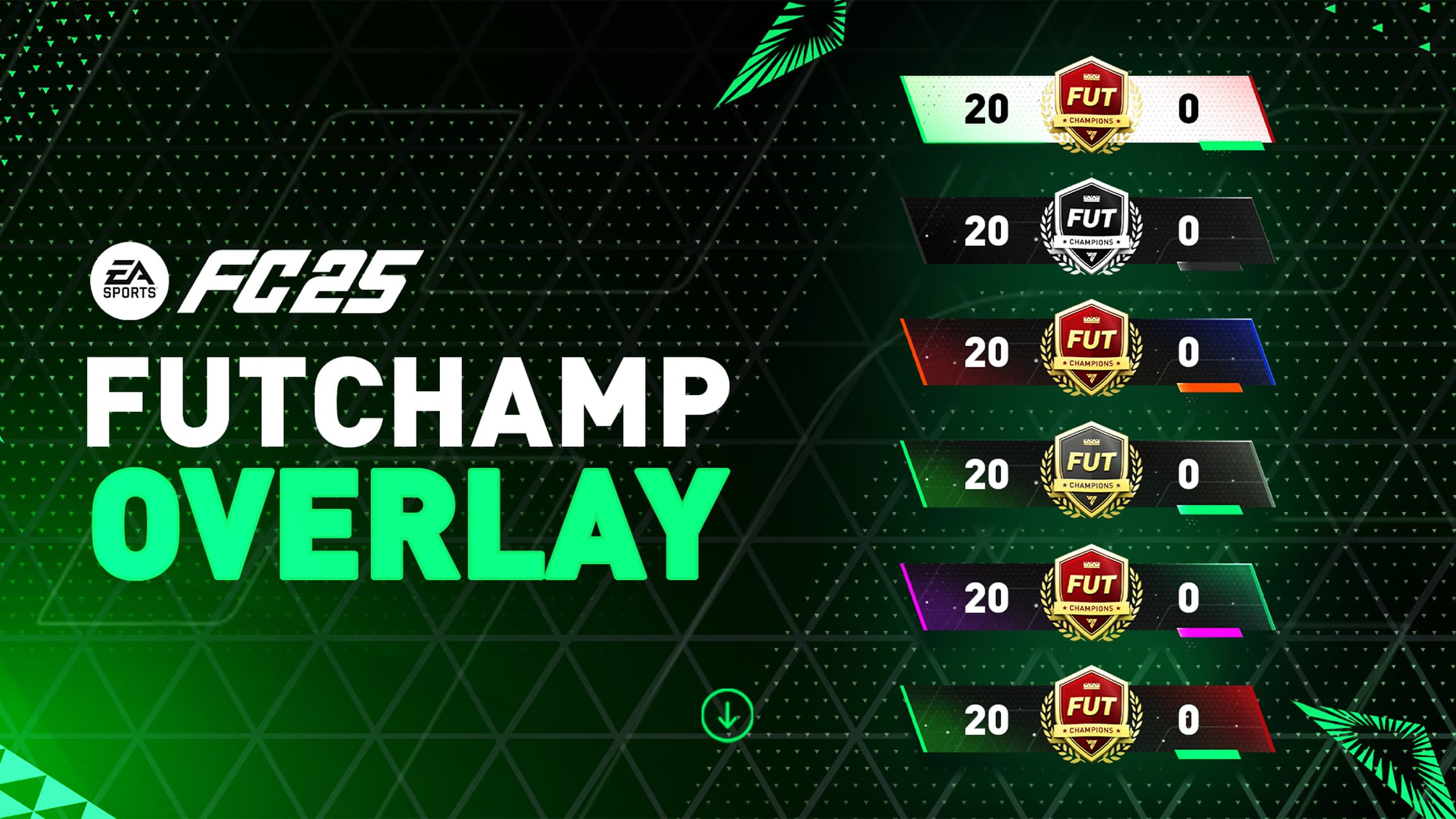 FC25 SCOREBOARD FUTCHAMPS ANIMATED, image 1