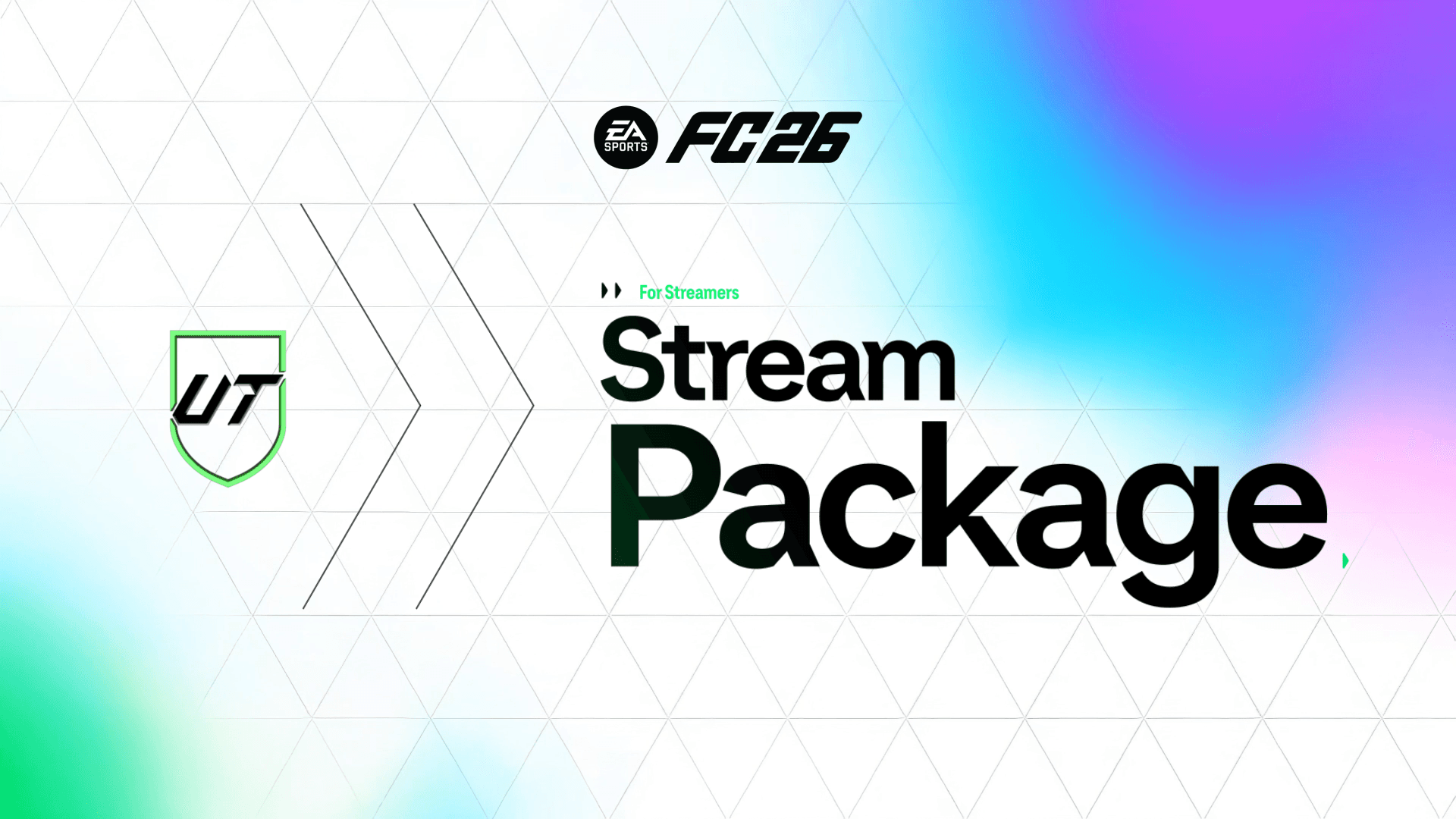 FC26 White Stream Pack - minimalist overlays & alerts