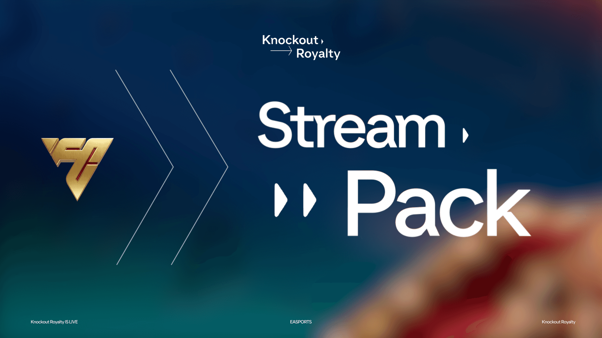 FC26 Knockout Royalty animated stream overlay gold edition
