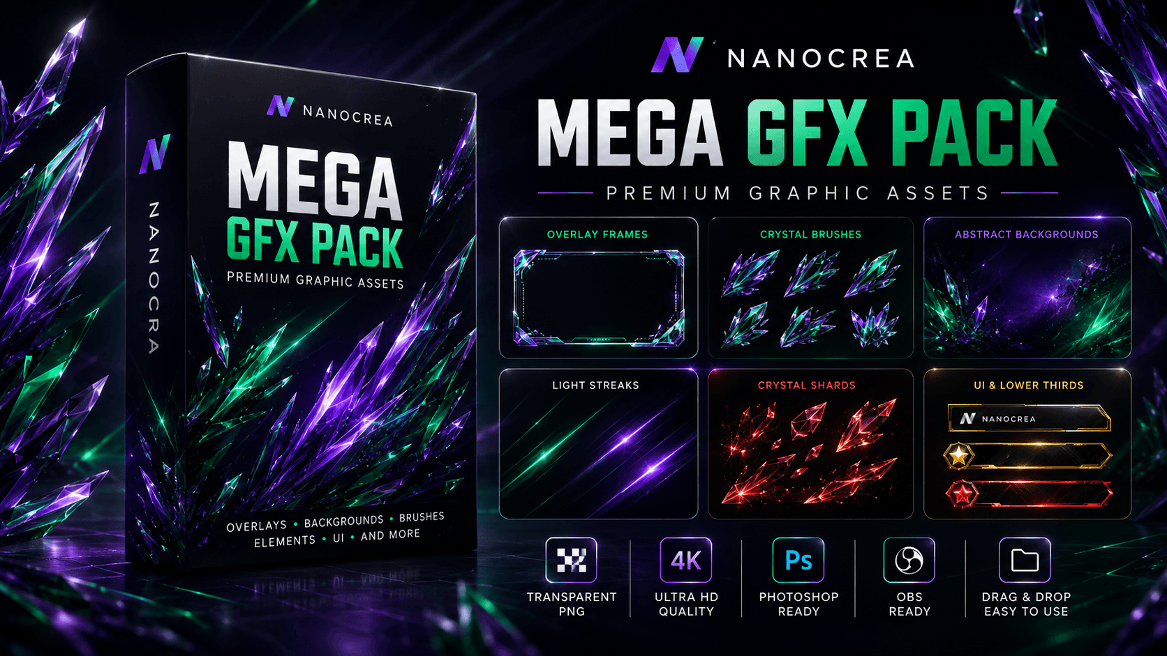 FC26 World Cup Mega GFX Pack - PNG Assets / Photoshop Resources / Stream & Social Media