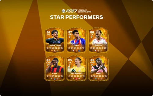 In game screen