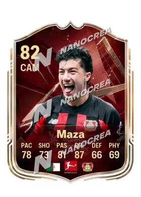 Carte FUT Champions de Ibrahim Maza, note 82