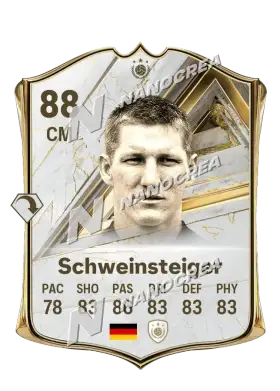 Base Icon-Karte von Bastian Schweinsteiger, Wertung 88