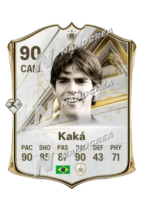 Kaká, Base Icon card, rated 90