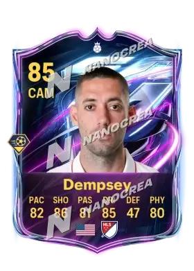 Clint Dempsey, Base Hero kartı, reyting 85