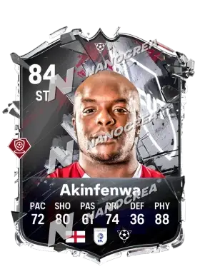Carta Base Hall of FUT de Adebayo Akinfenwa, overall 84