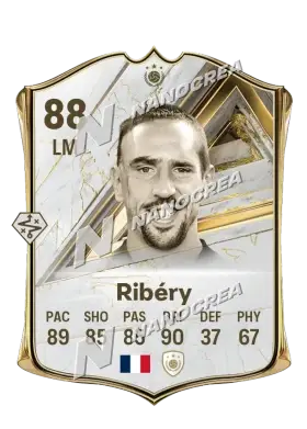 Carta Base Icon de Franck Ribéry, overall 88