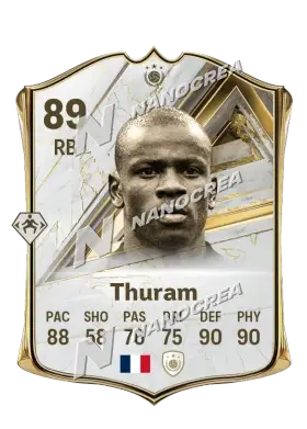 Carta Base Icon di Lilian Thuram, valutazione 89