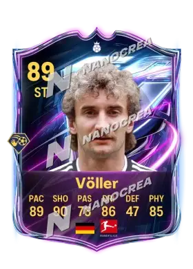 Rudi Völler, Base Hero kartı, reyting 89