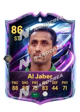 Sami Al Jaber, karta Base Hero, ocena 86