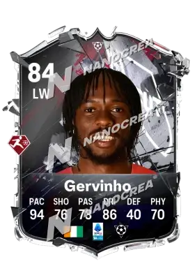 Carte Base Hall of FUT de Gervinho, note 84