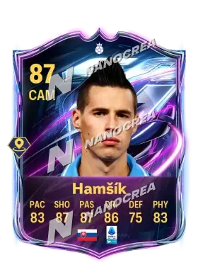 Marek Hamšík, Base Hero kartı, reyting 87