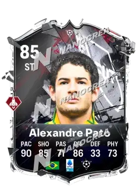 Carta Base Hall of FUT di Alexandre Pato, valutazione 85