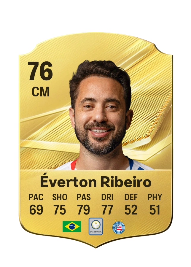 Éverton Ribeiro، بطاقة Common، بتقييم 76