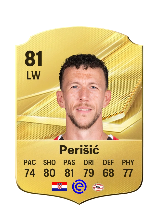 Ivan Perišić, Common card, rated 81