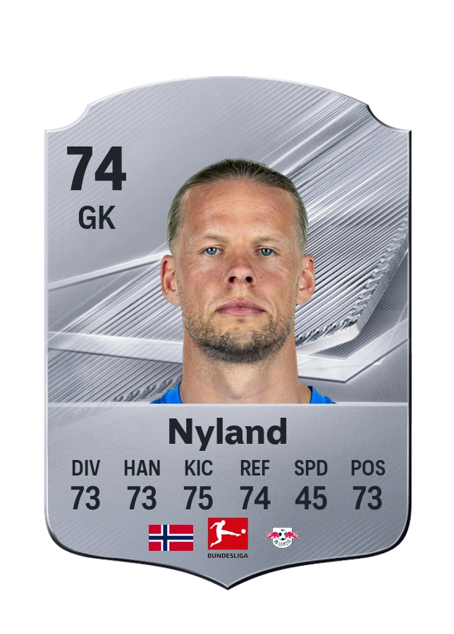 Ørjan Nyland, karta Common, ocena 74