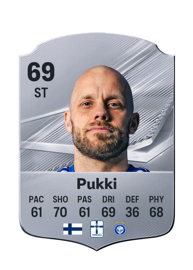 Carta Common di Teemu Pukki, valutazione 69