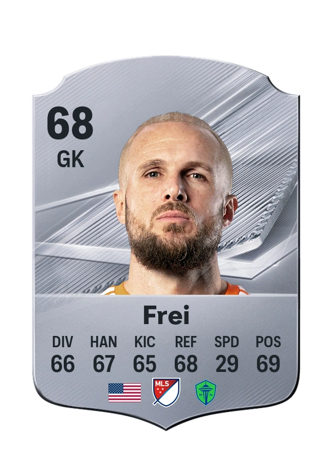 Stefan Frei، بطاقة Common، بتقييم 68