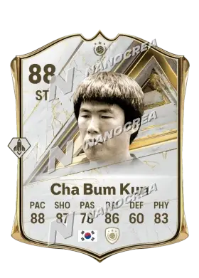 Carta Base Icon de Cha Bum Kun, valoración 88